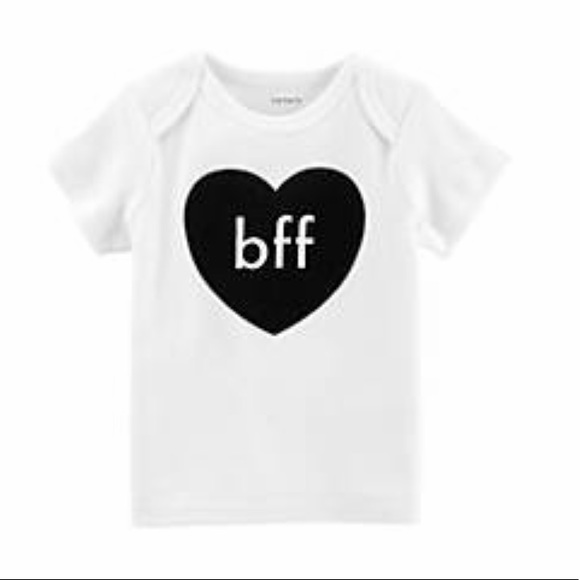 (Kids) BFF Graphic tee NEW, Size 12, 18 or 24 Mos - Picture 2 of 3